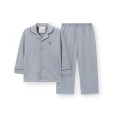 오르시떼 아동 G034 플레임블루 긴소매 파자마 세트