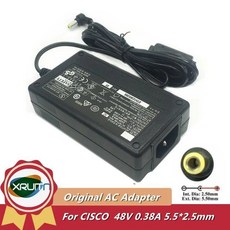 AC/DC 어댑터 충전기 Cisco AIR-PWR-B AP1142N AP1042N 1252AG 1262N 전원 공급 장치 48V 0.38A EADP-18FB B 34-1977-0, 01 영국, 01 CHINA