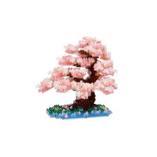 카와다(Kawada) 나노블록 왕벚나무 990피스15×14.2×13.5cm12세 이상 인테리어 취미 NBM-048
