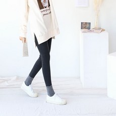 임산부용 20수 울피치 임산부레깅스 도톰한 스판 면 임부레깅스