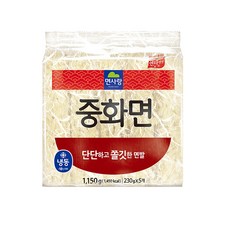 중화면 5인분 (230gX5개) 뷔페식당 중식당 짜장볶음밥용 고기집 짬뽕집, 5개, 230g