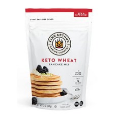 킹아서 키토위트 팬케이크믹스 340g 6개입 저탄수 코셔 논지엠오 King Arthur Keto Wheat Pancake Mix 12oz Pack of 6, 2.05kg, 1개