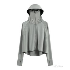 防曬衣女外套2024新款夏季防紫外線連帽透氣短款長袖罩衫【台灣出貨】