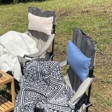 캠핑 베개 쿠션 릴렉스체어 차량용 다용도 의자 목쿠션 힐링