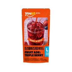 유어스 트리플베리과즙에이드 340ml x 9개