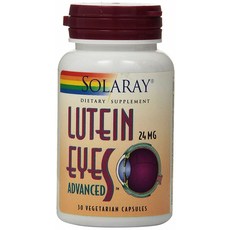 Solaray 葉黃素素食膠囊 24mg, 1罐, 30顆