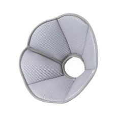 셀링온 강아지 메쉬 넥카라, 1개, 그레이