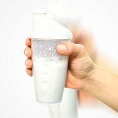 쉐이커 컵 손잡이 텀블러 혼합 쉐이크 컵 보틀 피트니스 플라스틱 개인용 보충제 스포츠 휴대용 다용도