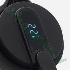 웨일베리 차주전자 진공이중유리 온도표시 원터치뚜껑 보온병 (1L) (블랙)