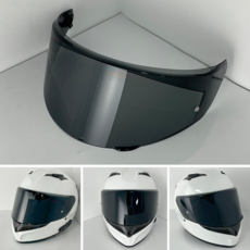 새로운 K3 쉴드 호환 AGV K3 E2206 헬멧 렌즈 선스크린 오토바이 헬멧 쉴드, Light Black-Day Night, 1개