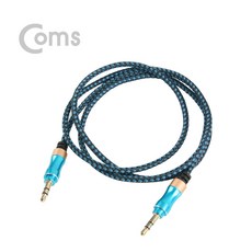 Aux 스테레오 케이블 3극 1M 패브릭 BB640, 1개