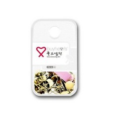 골드 압핀 압정 고정핀 푸시핀 메모클립 게시물꽂이, 1개, 1매입