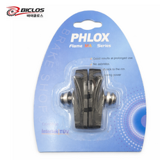 바이클로스 _PHLOX 플록스 자전거 캘리퍼 림브레이크 패드 로드 하이브리드 픽시, 1개