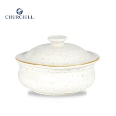 CHURCHILL 點藏系列 米白色 15*8cm 小燉鍋, 1個