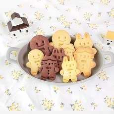 聖誕節烘焙模具組：日式卡通動物薑餅人餅乾模具，DIY曲奇餅家用工具, C370小號薑餅人, 1個