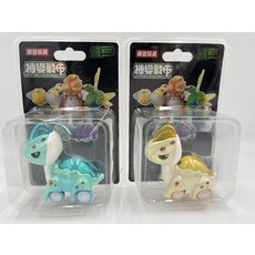 鼎豐玩具 機變戰士 迴力車 變形機器人，兒童益智玩具，迴力車變形，激發想像力，安全材質, 腕龍戰車(兩色隨機出), 1個