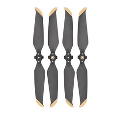 DJI 매빅에어2 에어2S 드론 7238F 저소음 프로펠러 세트 교체용 소음감소 날개 부품, (에어2) 프로펠러골드(2), 1개