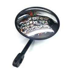 광각 미러 B타입-25mm홀 파이프형 마이티/카운티등 후사경, 1개, 전차종