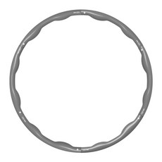 비핏 오리지널 훌라후프, 1.8kg, 올그레이, 1개