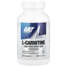 GAT-SPORT l-카르니틴 500mg 베지 캡슐 60정, 1개, 120g