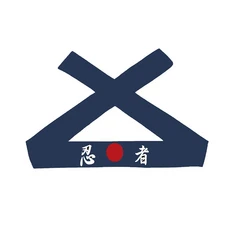 일본 하치마키 머리띠 - 가라테/스시 요리사/사무라이를 위한 전통 스포츠웨어 조절 가능한 면 운동 모자, 12 9