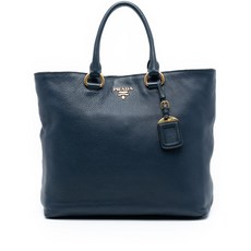 프라다 중고 2000-2025 비텔로 다이노 오픈 컨버터블 토트 사첼 백