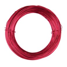 철사 분재 공예 와이어, 1개, 15.빨강색[1mm x 28m]