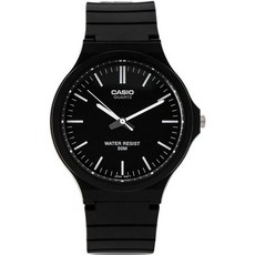 Casio 카시오 MW240 시리즈 | 남성용 쿼츠 워치 50M WR 라지 레진 케이스 Glass Band Arabic Numerals 아날로그 Easy to Read Disp