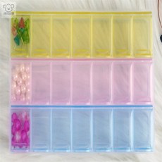 AoT 개별뚜껑 소품 케이스 21칸 DIY