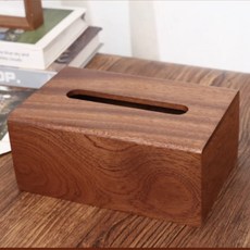 實木餐紙巾盒客廳廁所衛生間家用木質抽紙盒桌面高級感輕奢高檔, 烏檀木紙巾盒