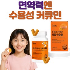 수용성 미셀화 강황 커큐민 키즈 이뮨 어린이커큐민, 1개, 60정