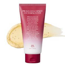 밀크터치 서양자두 비타 캡슐 클렌징폼, 300ml, 1개