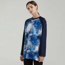 HMUS Phuket Overfit 女式長袖 T 卹防護罩