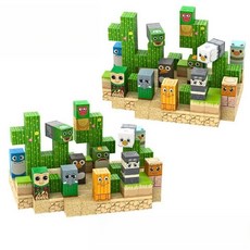 이탈리안 브레인롯 자석블럭 퉁퉁퉁사후르 트랄라레로 트랄랄라 자석 블록 굿즈, A. 블럭 106개+캐릭터 12종, 1개