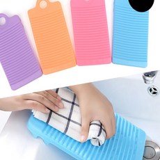 양말 속옷 빨래판 미니 손세탁 빨래판, 블루, 1개