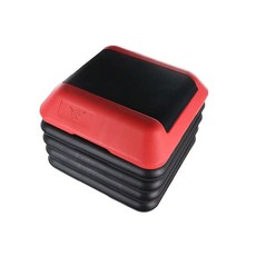 미니스텝박스 높이조절, 그레이 블랙받침대4개포함