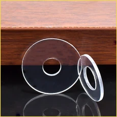 플라스틱 PVC 하드 와셔 M1.2 M2 M2.5 M3 M4 M5 M6 M8 M10 가스켓 Transparante Isolatie Platte 패딩 Voor, 17 M3.5x6x0.5mm(100pcs), 01 Hard