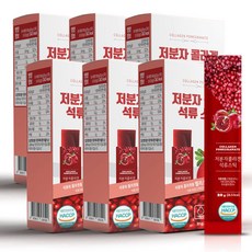 저분자 콜라겐 석류 젤리 스틱, 300g, 6개