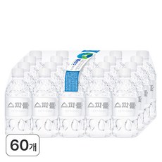 스파클 생수 무라벨, 330ml, 60개