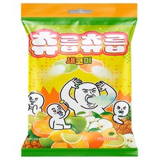 츄릅츄릅 새코미 사우어 소프트 츄잉 과일맛 4종 캔디, 75g, 1개
