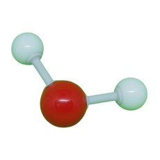 중등과학 수소산소 원자결합 물분자 구조모형 공막대구조 학습교구 화학실험, 5개