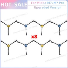 (Midea M7 Pro EVO Samsung Powerbot-S VR7700BM Eureka NER700 ) 로봇 청소기 부품 - 메인 롤러 사이드, 11 SET K