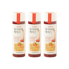 피코크 딸기라떼 베이스, 3개, 400ml