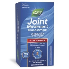 Nature's Way 然萃維 葡萄糖胺飲粉 無味, 1個, 91.2g