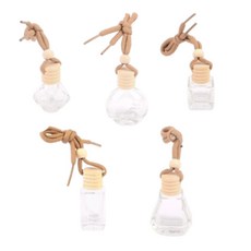 TW 디퓨저용 공병 차량용 유리 방향제 미니사이즈 걸이용, 사다리꼴 10ml, 1개