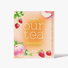 아워티 쟈뎅 딸기 피치 루이보스 티, 18.7g, 10개입, 1개