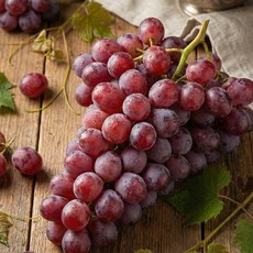 [팜보스]프리미엄 씨없는 레드 크림슨 포도 고당도 수입 포도 중량별, 01.크림슨 포도 500g