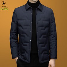 남성 경량 퀼팅 셔츠 자켓 가을겨울 캐주얼 따뜻한 방한 점퍼 아우터 루즈핏 패딩 코트