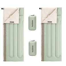 네이처하이크 NH 사계절 야외 캠핑 침낭 경량 백패킹 이불 L150, 05 민트+민트, 2개