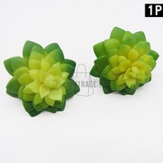 꽃조화 큰연꽃 인조 식물 비바리움 사육장 인테리어 got+944zU, 기본